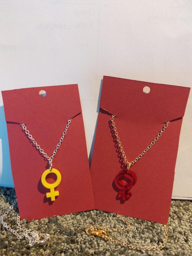 Kvinnosymbol Halsband